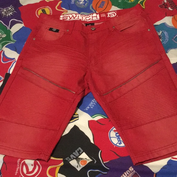 Switch Other - Switch Denim Moto Shorts